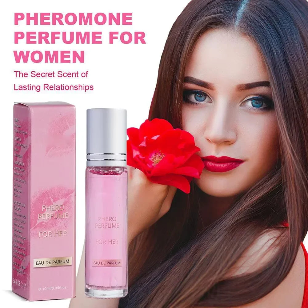 Pheromone perfume bottle and pink box (2 items) by Silcy Skin for women on Tampa Home & Garden Store
