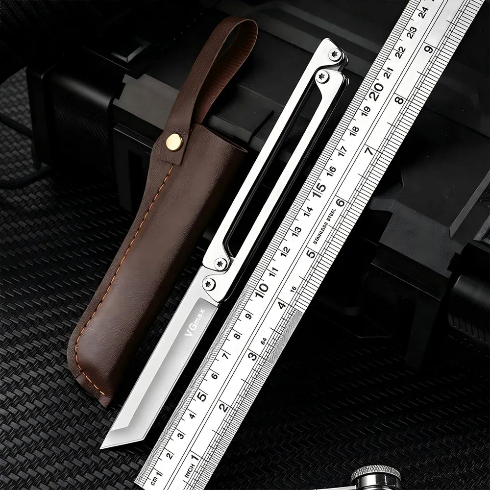 Portable Stainless Steel Folding Pocket Knife