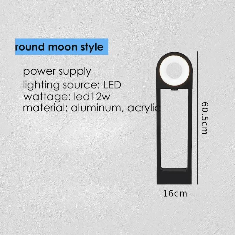 DecorBites LED Path Light 12W black aluminum pillar for outdoor garden and pathway on Tampa Home & Garden Store