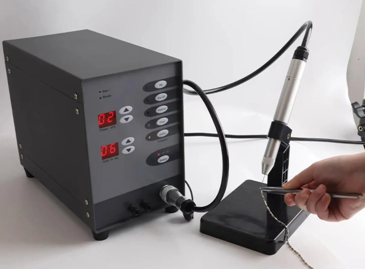 Stainless steel spot welding machine – laser pulse welder with control panel UpTrend Deals on Tampa Home & Garden Store