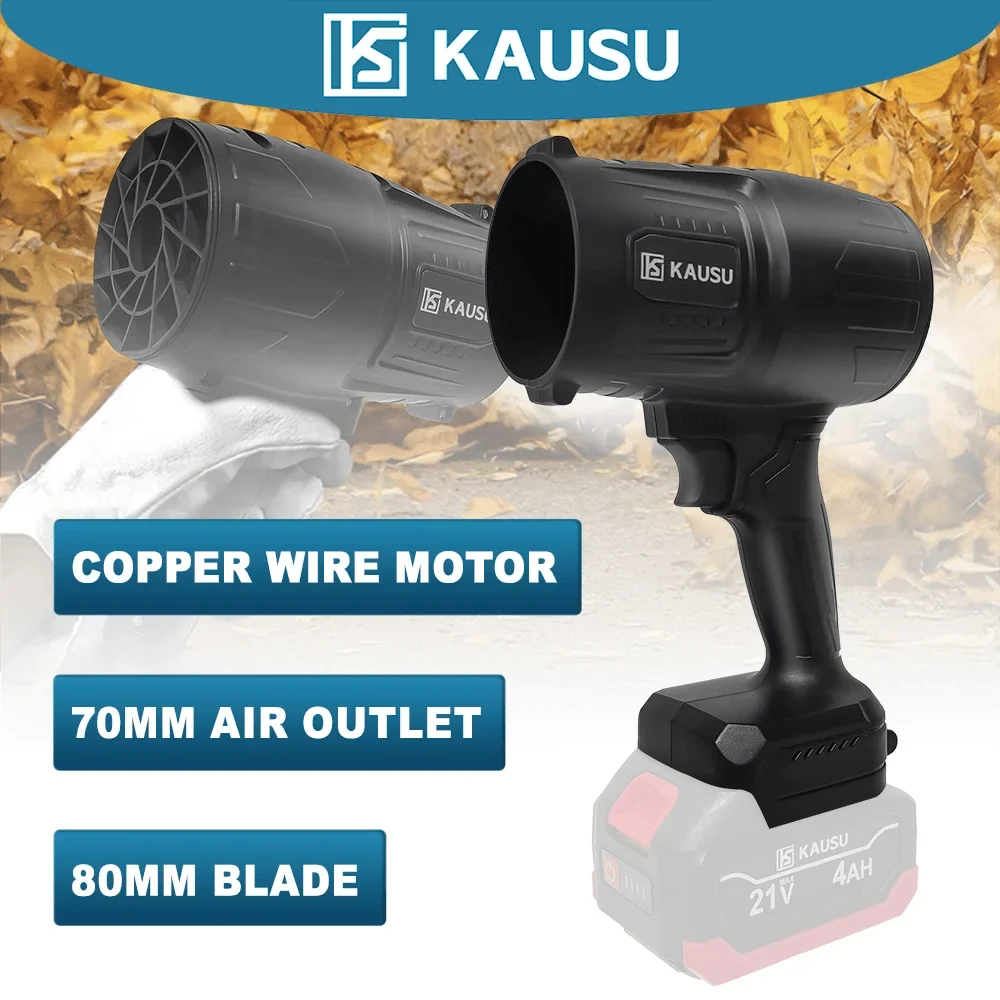 Cordless electric leaf blower handheld tool by UpTrend Deals with copper wire motor on Tampa Home & Garden Store