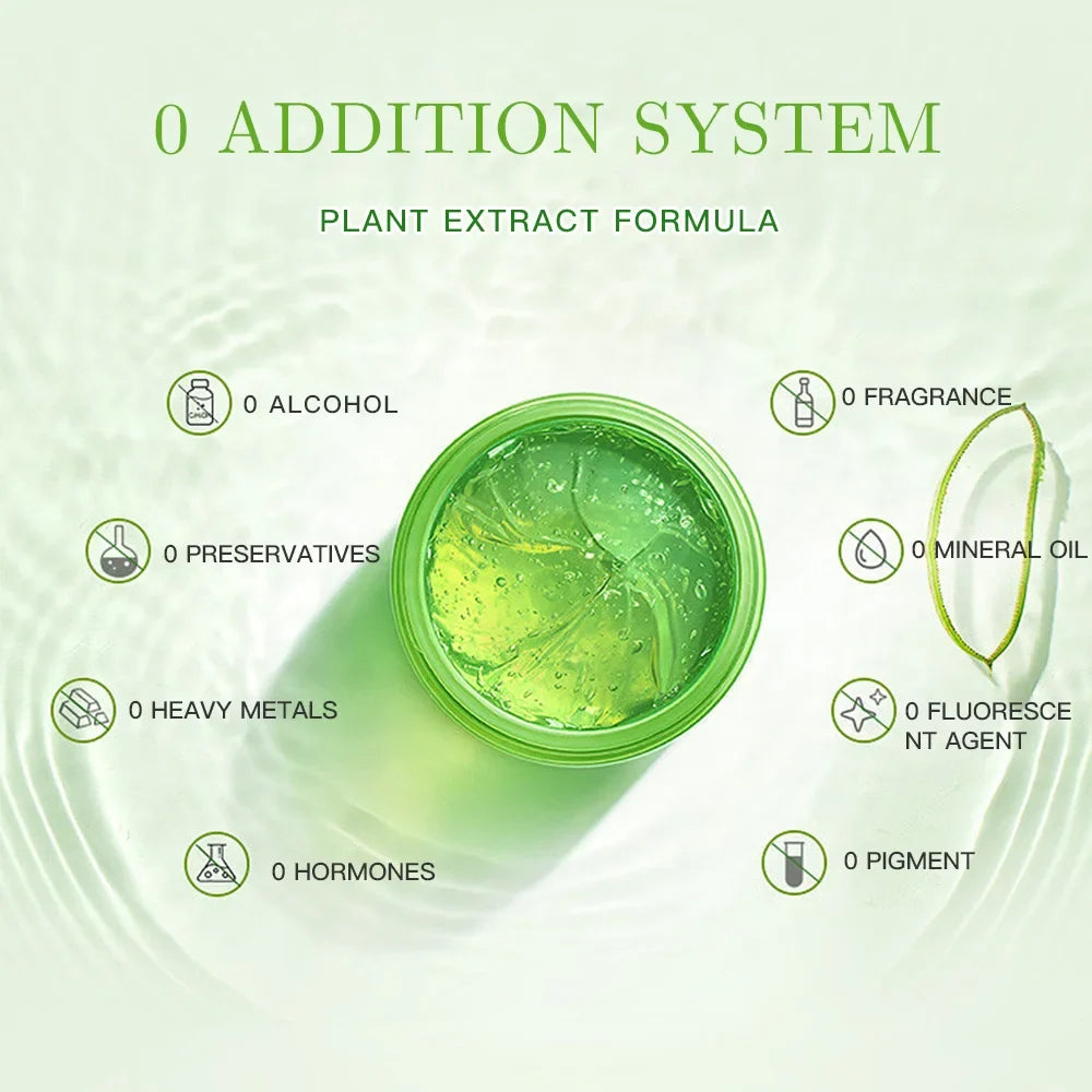 Silcy Skin aloe vera gel in green jar, 99% moisturizing non sticky facial with plant extract on Tampa Home & Garden Store