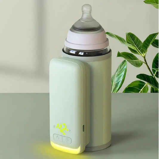 Portable Baby Bottle Warmer USB Travel Milk Warmer with LCD Temperature Control - Tampa Home & Garden Store
