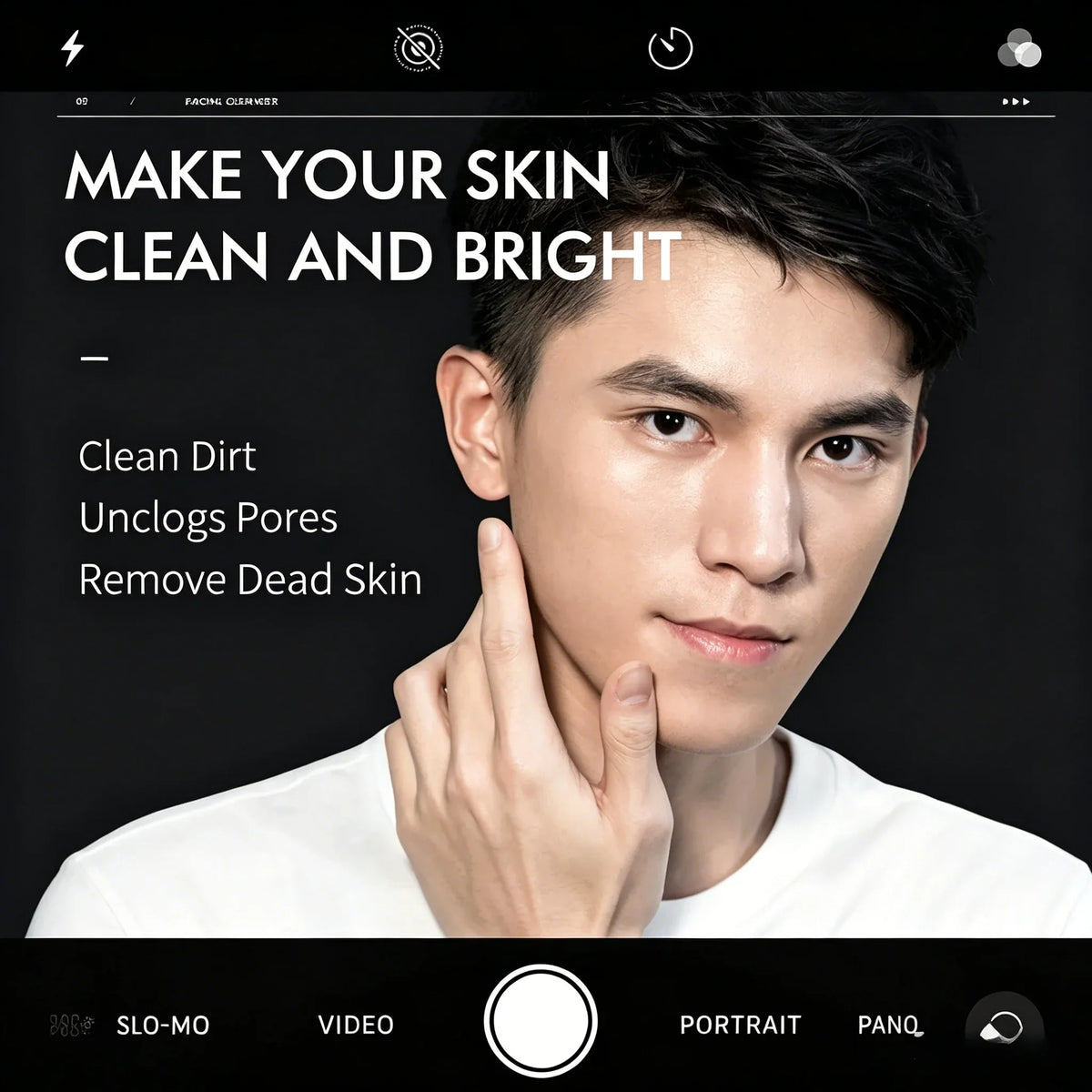 LAIKOU Men Facial Cleanser oilcontrol scrub for blackheads on Tampa Home & Garden Store