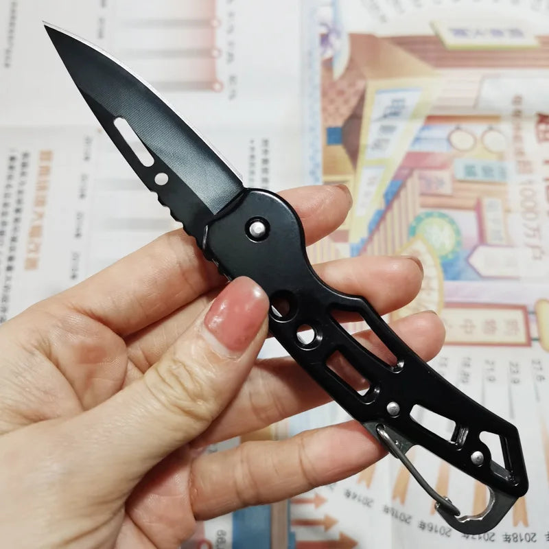 Portable Folding Knife with Stainless Steel Blade