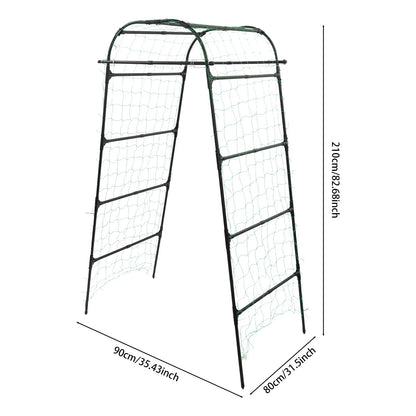 Steel Garden Arch and Climbing Plant Trellis