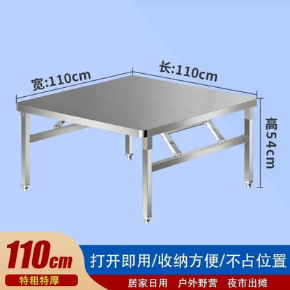 Folding Metal Camping and Picnic Garden Table