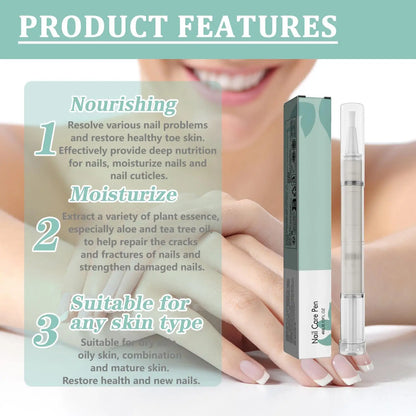 Silcy Skin Nail Care Pen with clear bottle and teal packaging for nails and cuticles on Tampa Home & Garden Store
