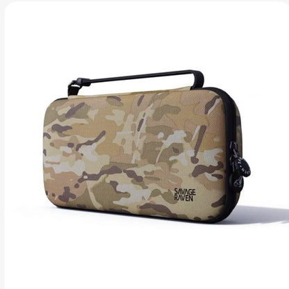 Savage Raven camo EDC hard shell case for Nintendo Switch 2 with top carry handle on Tampa Home & Garden Store