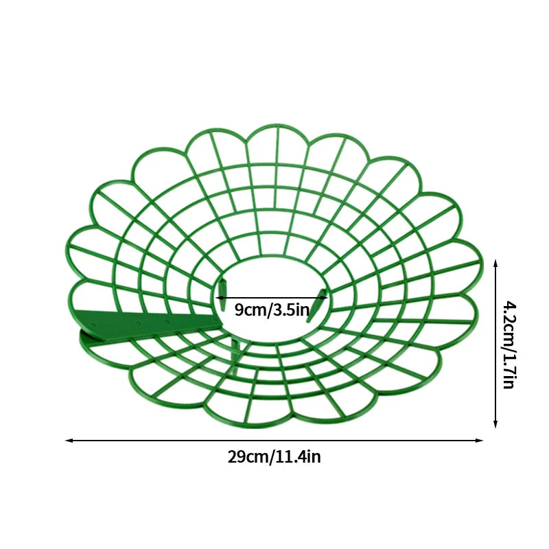 Green Plastic Strawberry Support Rack for Garden