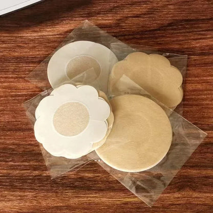 Silcy Skin nipple cover pasties set beige and white flower shapes self-adhesive patches on Tampa Home & Garden Store