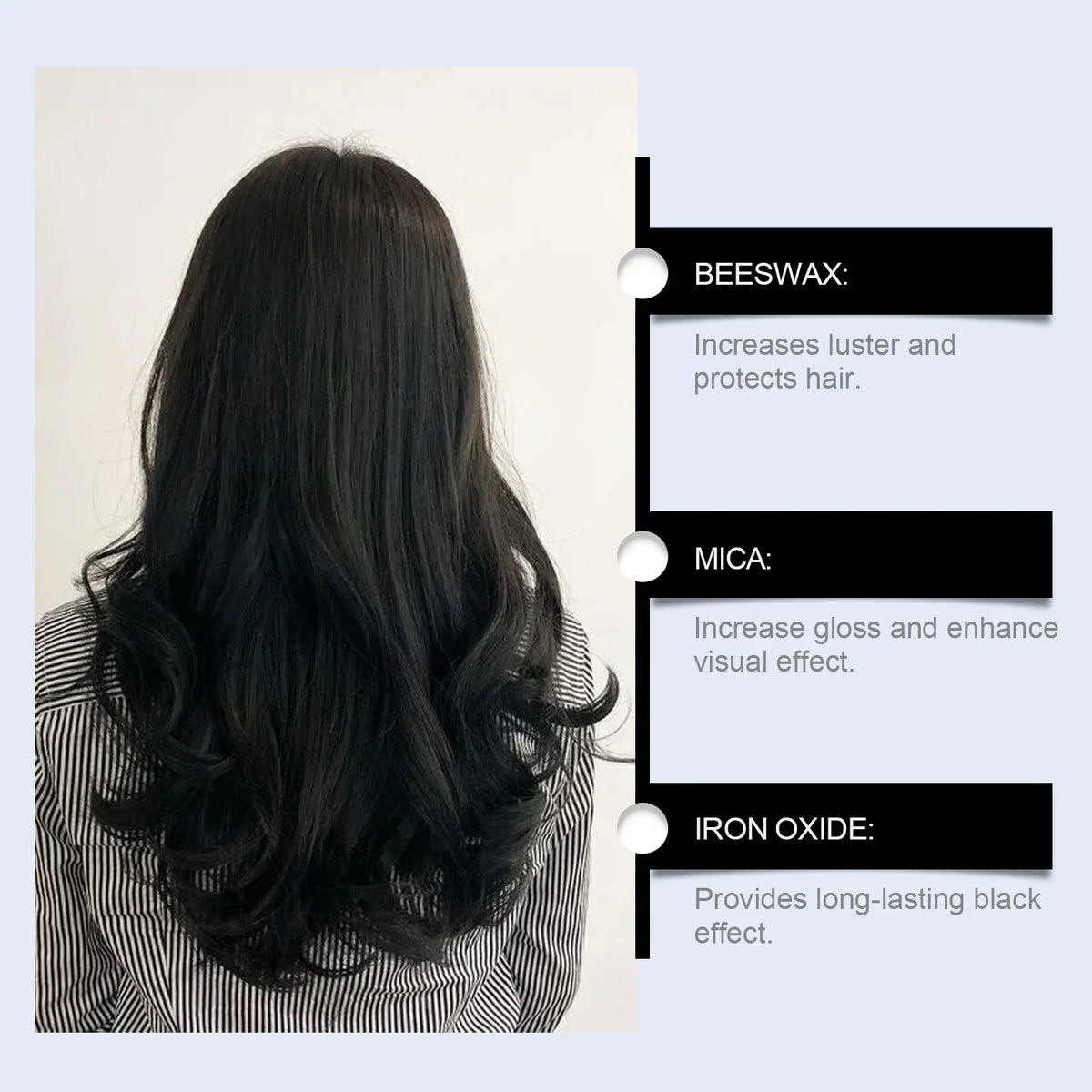 Instant Hair Color Spray Silcy Skin for black hair; temporary color with easy rinse on Tampa Home & Garden Store