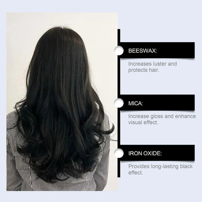 Instant Hair Color Spray Silcy Skin for black hair; temporary color with easy rinse on Tampa Home & Garden Store