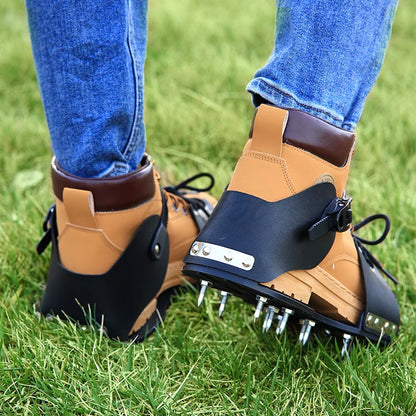 Nylon Grass Aerator Shoes For Lawn And Pavers