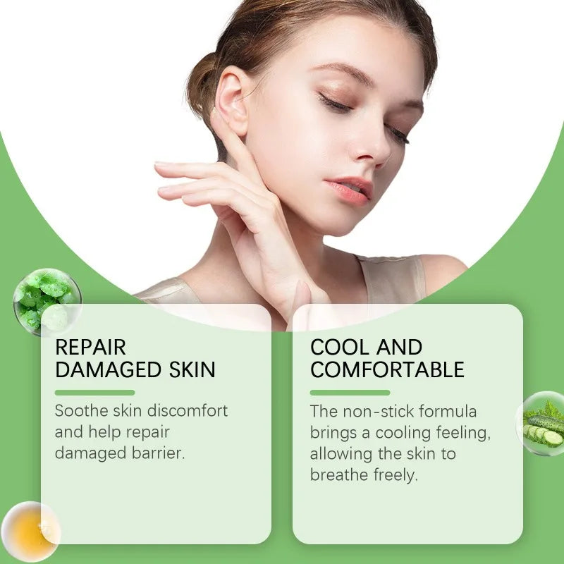 Aloe Vera Gel 260ml Silcy Skin for repairing damaged skin and cooling, moisturizing on Tampa Home & Garden Store