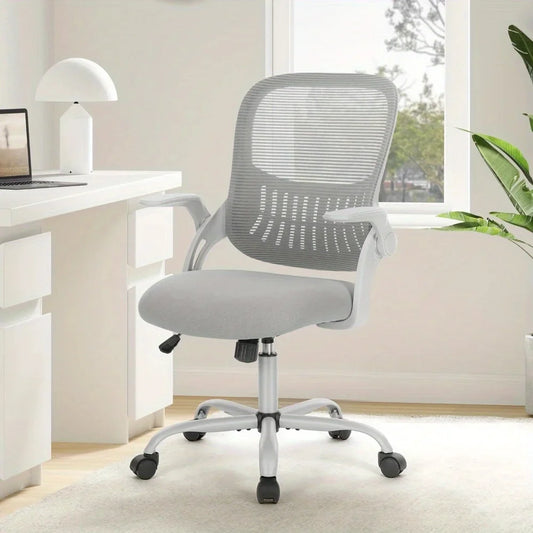 Ergonomic Mesh Office Chair Adjustable Armrests Lumbar Support Desk Chair - Tampa Home & Garden Store