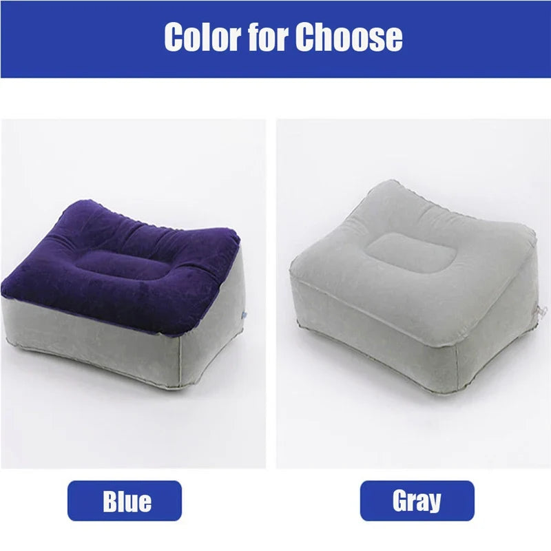 Inflatable wedge pillow - adjustable support cushion blue gray 2-color display UpTrend Deals on Tampa Home & Garden Store