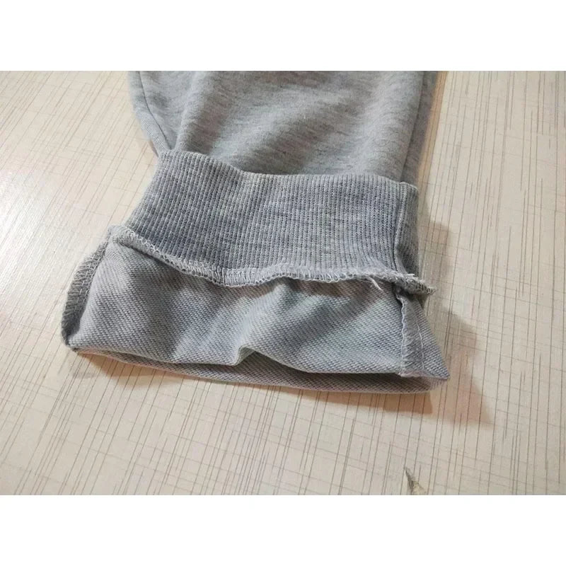 Men's baggy grey joggers with cuffed hem by UpTrend Deals for workout and casual wear on Tampa Home & Garden Store