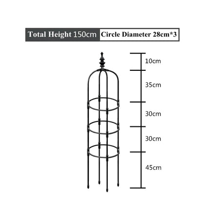 Climbing Plant Support Frame and a Garden Stand