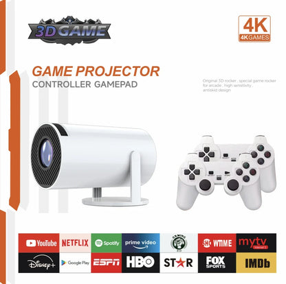 3D Game Projector 2 in 1 with white wireless controller bundle on Tampa Home & Garden Store