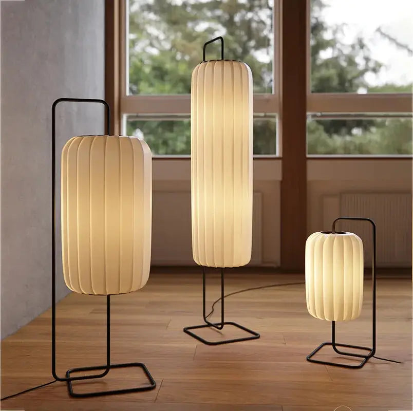DecorBites Japanese Style LED Floor Lamp