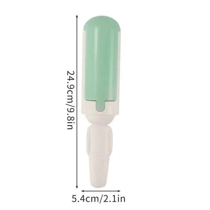 Pet Hair Remover Brush With Self Cleaning Base
