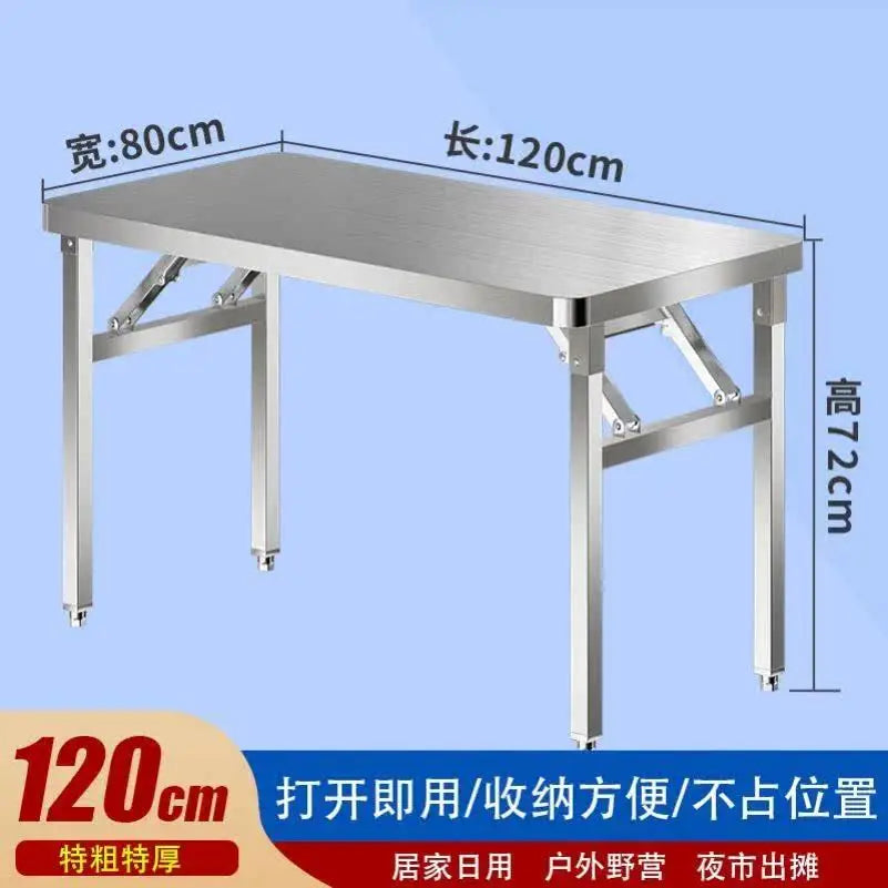 Folding Metal Camping and Picnic Garden Table