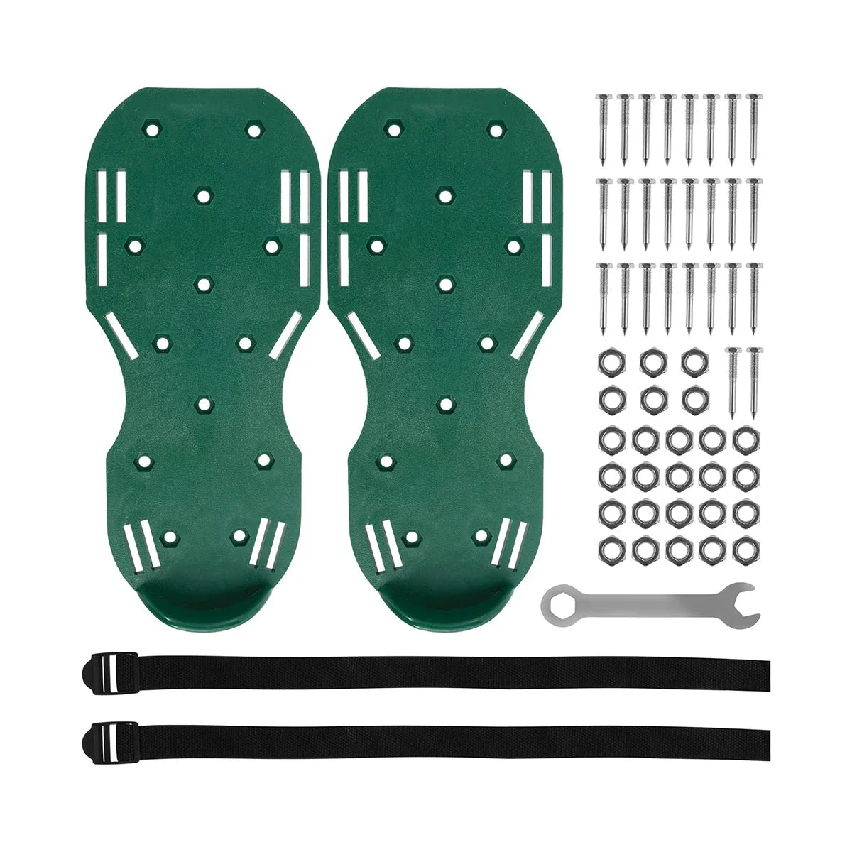 Adjustable Lawn Aerator Shoes and Spike Kit