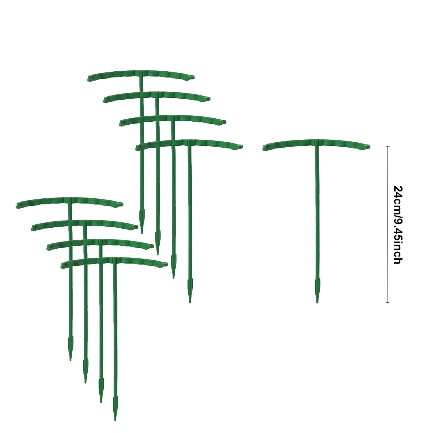 Plastic Plant Support Stakes and Rods For Garden