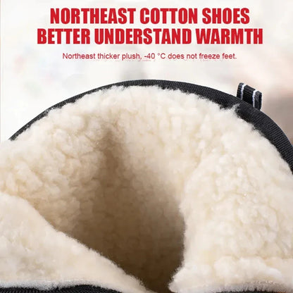 Men's winter waterproof snow boots with warm shearling lining, black exterior on Tampa Home & Garden Store