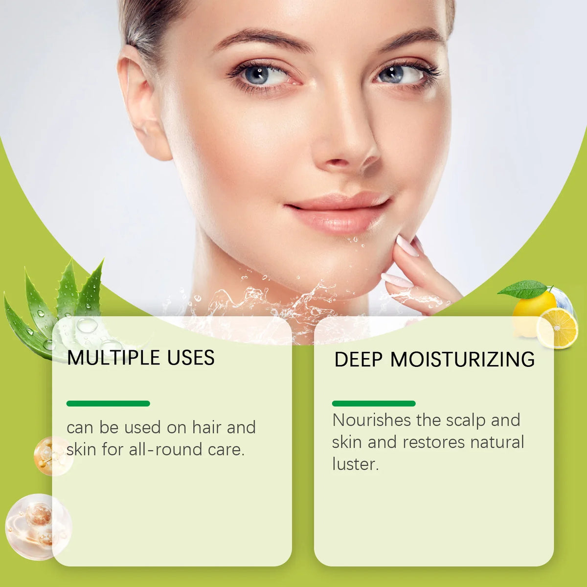 Silcy Skin Aloe Vera Gel for face; hydrating, soothing, moisturizing with aloe and lemon accents on Tampa Home & Garden Store