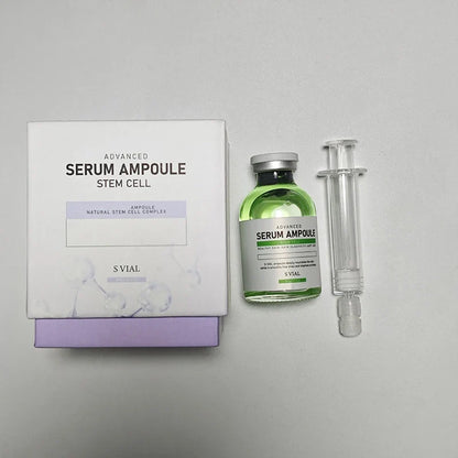 Silcy Skin PDRN Salmon DNA Serum Ampoule set: green vial, dropper, syringe on Tampa Home & Garden Store