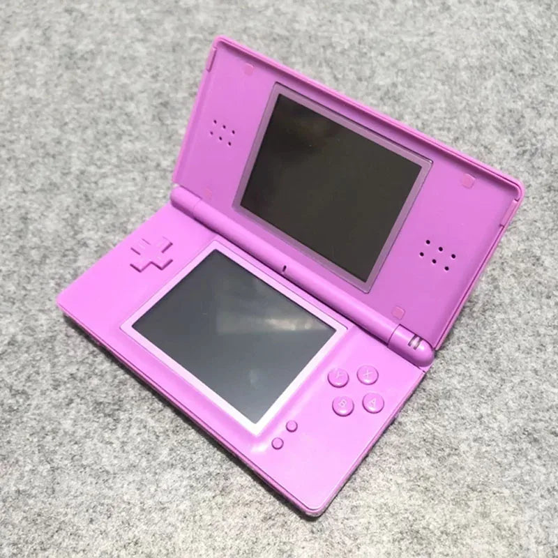 Purple clamshell handheld game console shell for GBA NDS NDSL, refurbished retro device on Tampa Home & Garden Store