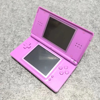 Purple clamshell handheld game console shell for GBA NDS NDSL, refurbished retro device on Tampa Home & Garden Store