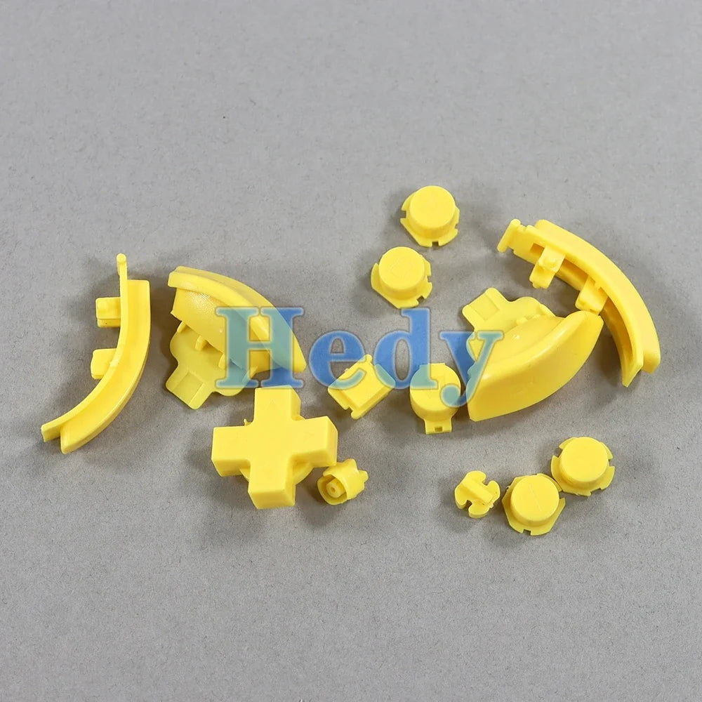 Yellow Nintendo Switch Lite button set with D-pad, home button, L/R and ZL/ZR caps (1 set) on Tampa Home & Garden Store