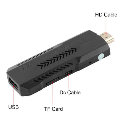 58000 Games Handheld Console dongle with USB, TF Card slot and HD/DC ports for TV gaming on Tampa Home & Garden Store