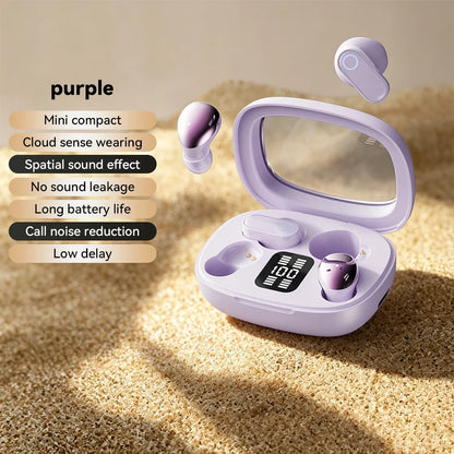 FLIPSTYLEZLLC purple 2-in-1 true wireless in-ear earphones with compact lilac charging case on Tampa Home & Garden Store