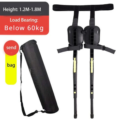 Wearable Exoskeleton Folding Chair Portable Outdoor Travel Seat Lightweight Stool