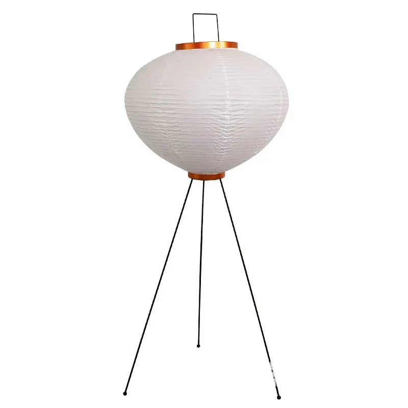 DecorBites Japanese Rice Paper Led Floor Lamp