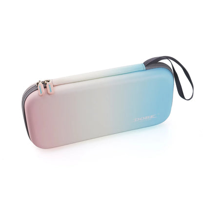 DOBE Switch 2 storage case with EVA hard shell pastel pink-blue gradient 12-card slots on Tampa Home & Garden Store