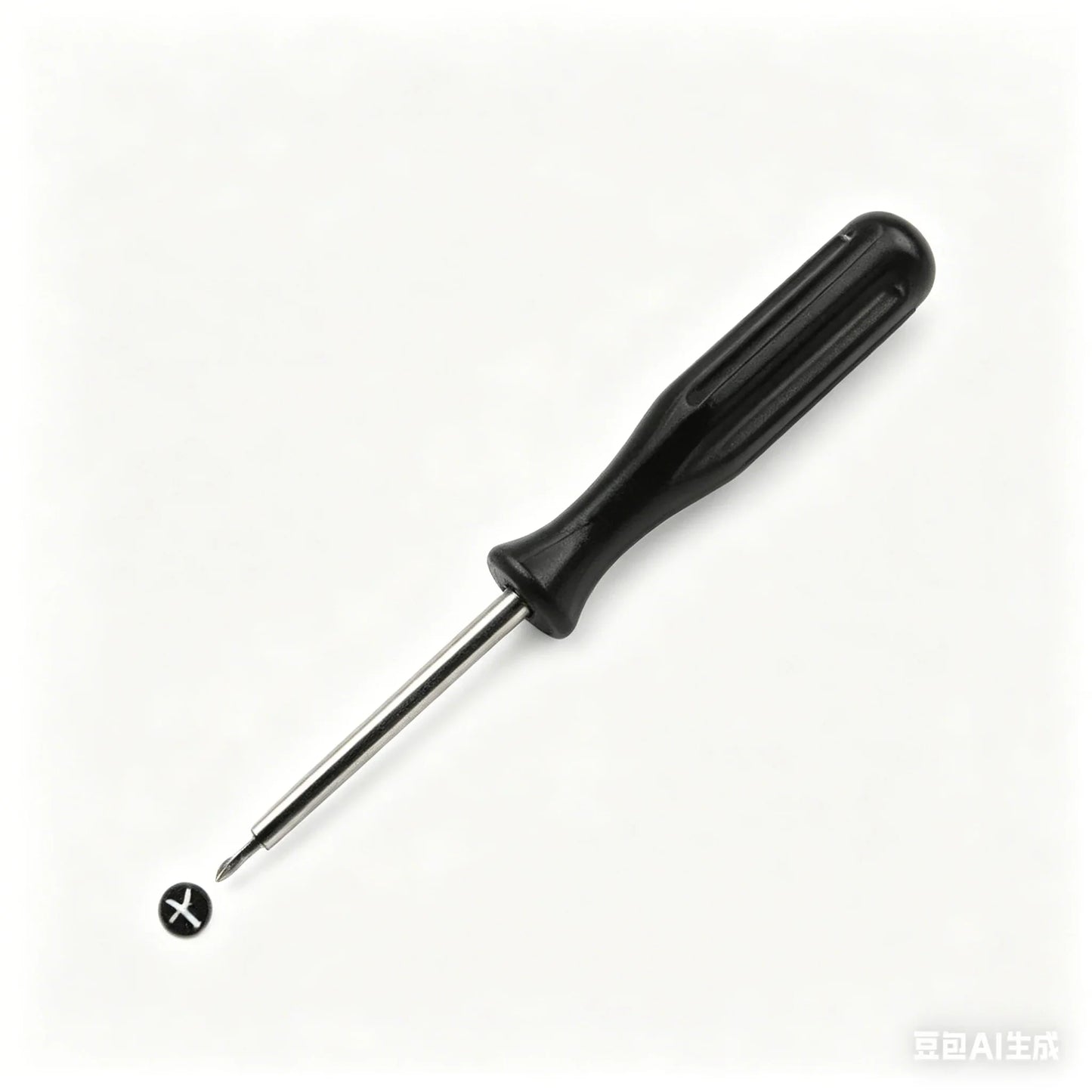 3-in-1 1.5mm Phillips screwdriver tool kit with black handle and metal shaft for NS Switch Joy-Con repair on Tampa Home & Garden Store
