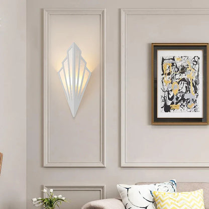 Nordic LED Iron Wall Lamp Modern Bedside Wall Light Living Room Bedroom Decor
