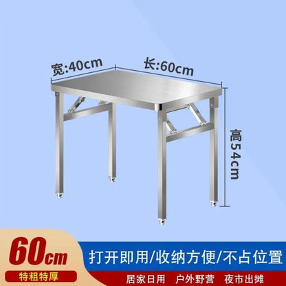 Folding Metal Camping and Picnic Garden Table