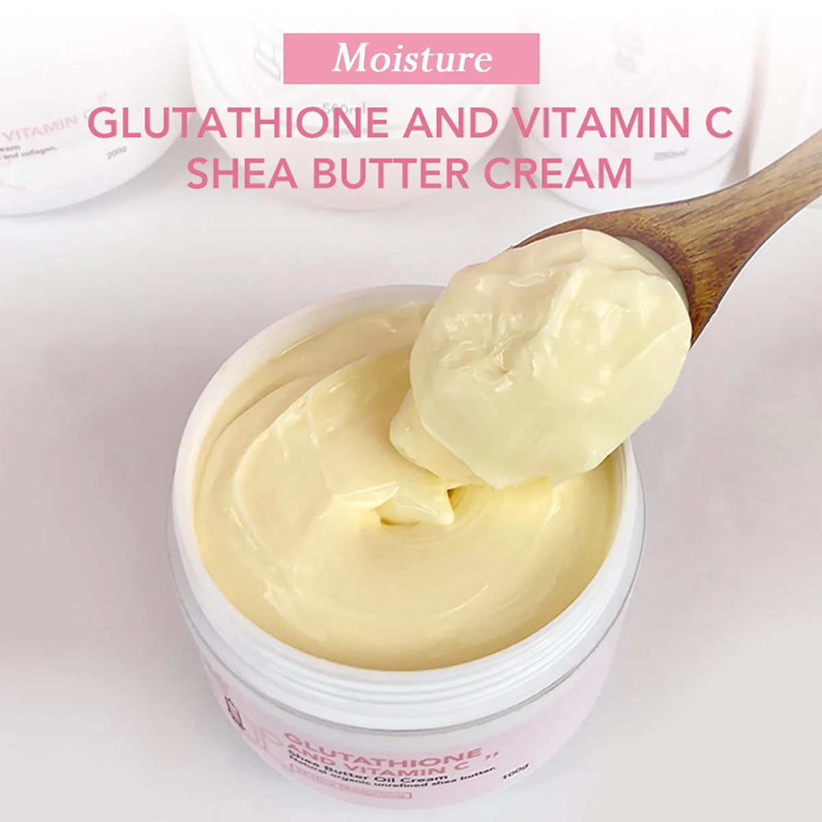 AILKE whitening cream by Silcy Skin for face and body; pale yellow shea butter moisturizer on Tampa Home & Garden Store