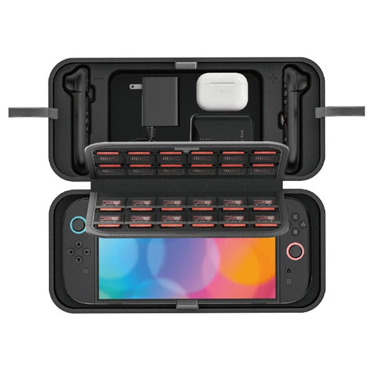 Switch 2 carrying case with multiple game cartridge slots, pouch by FLIPSTYLEZLLC on Tampa Home & Garden Store
