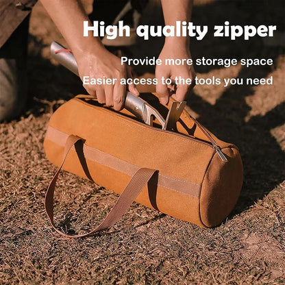 Spacious Cylinder Bag For Tent Stakes and Nails