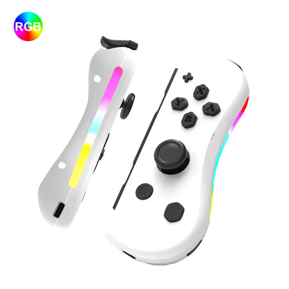 GAMINJA wireless Switch Joypad pair with RGB lighting white L/R grips wake-up screenshot on Tampa Home & Garden Store