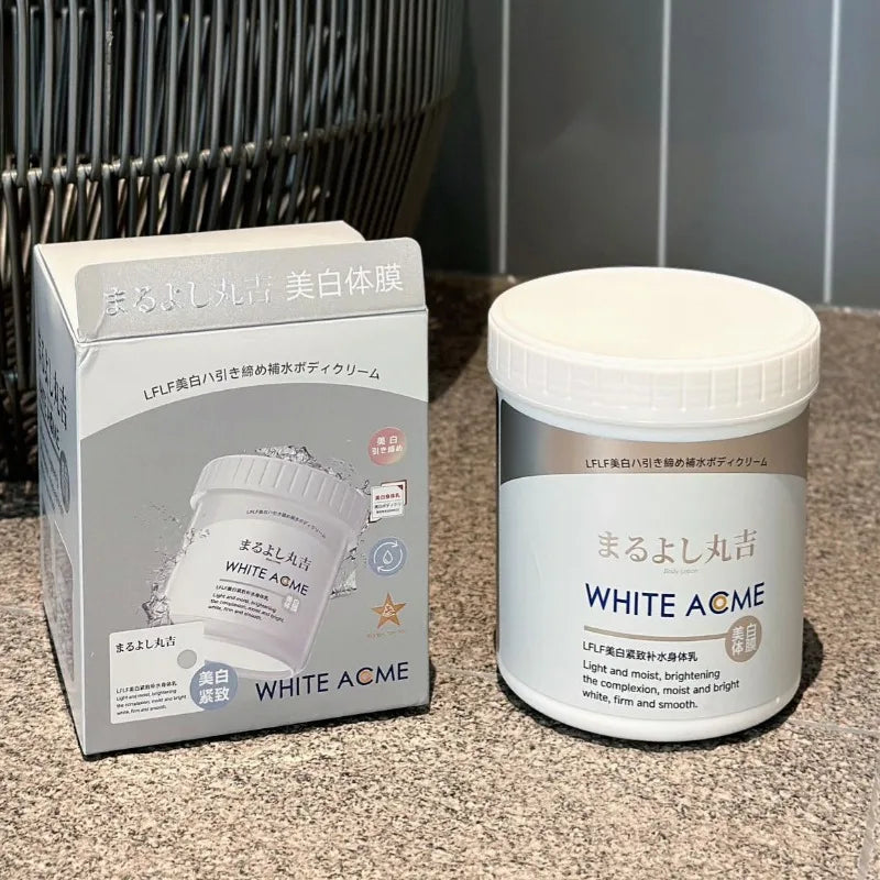 Silcy Skin White ACME moisturizing cream jar with blue label gray box, 2 items on Tampa Home & Garden Store