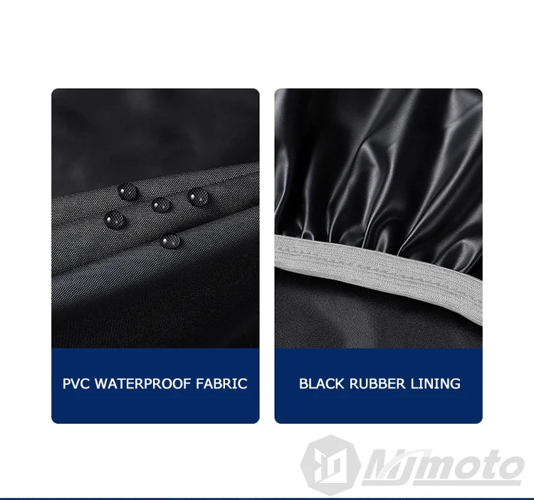 Motorcycle shoe cover PVC waterproof fabric and black rubber lining on Tampa Home & Garden Store