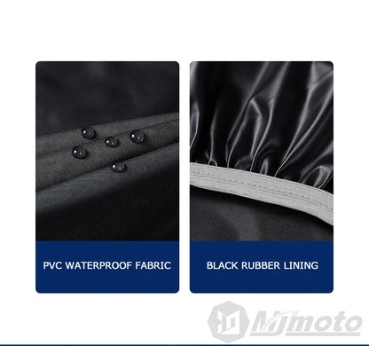 Motorcycle shoe cover PVC waterproof fabric and black rubber lining on Tampa Home & Garden Store